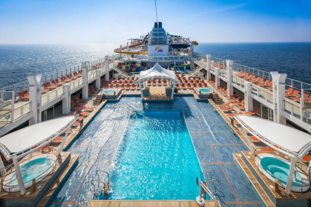 The Genting Dream ship will initially do u00e2u20acu02dccruises to nowhereu00e2u20acu2122 with regional destinations set to be added later in the year. u00e2u20acu201d Resorts World Cruises pic via TODAY 