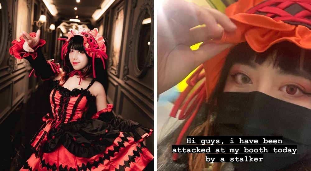 According to Pudds, she said that she was followed by the stalker while she was at AnimeFest 2022 at Paradigm Mall. u00e2u20acu201d Picture via SoyaCincau