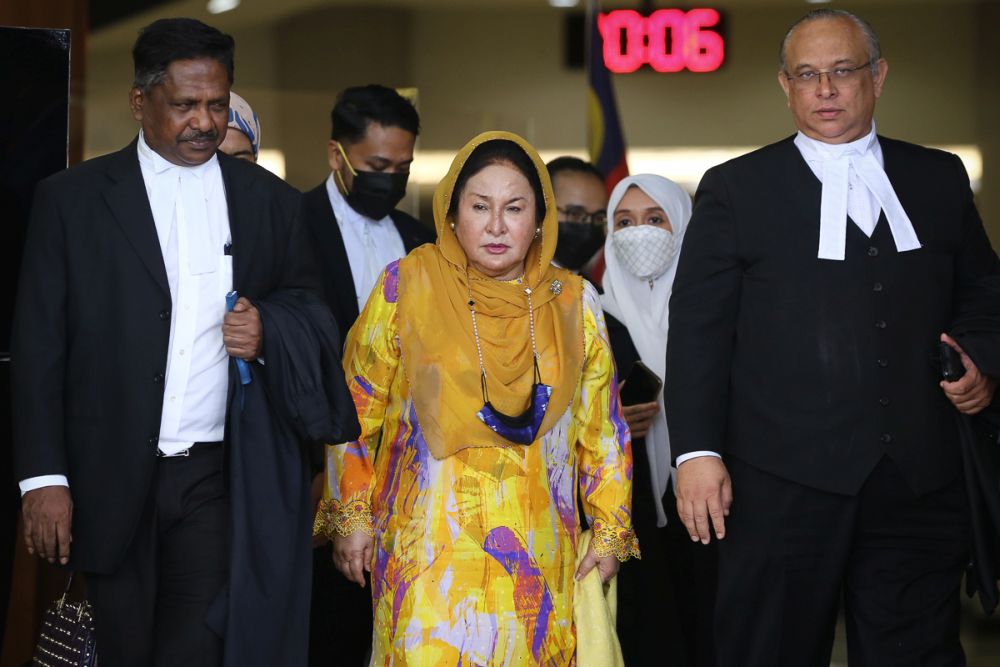 Datin Seri Rosmah Mansor is pictured at the Kuala Lumpur High Court May 12, 2022. u00e2u20acu201d Picture by Yusof Mat Isa