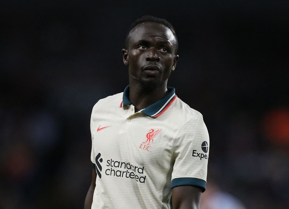 Liverpool's Sadio Mane during the match against Aston Villa at Villa Park, Birmingham May 10, 2022. u00e2u20acu201d Reuters picnn