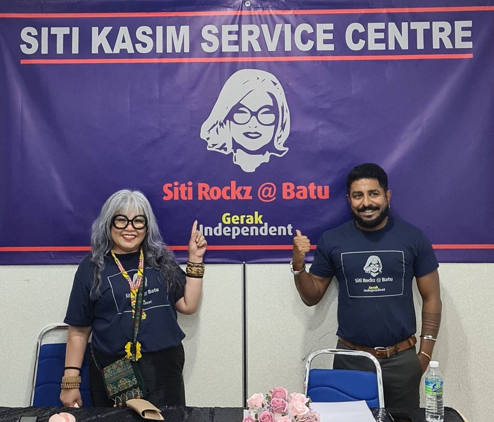 Siti Kasim said that SKSC would serve the purpose of providing a safe space for residents of the Batu constituency to express their concerns without difficulty or delay. u00e2u20acu201d Picture courtesy of Gerak Independent 
