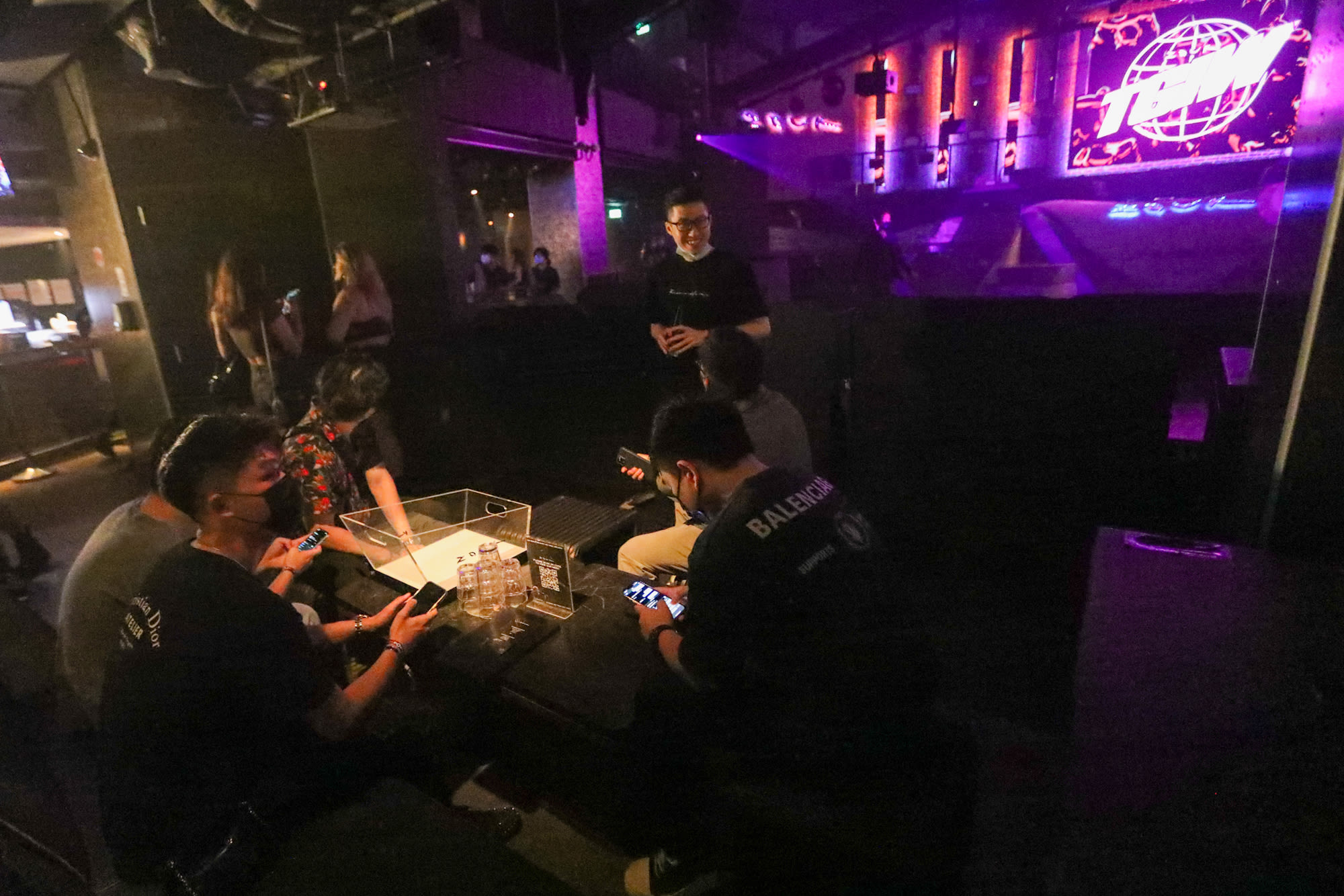 Zouk has been fined S$1,000 and ordered to close for 10 days for having a group of customers that was larger than the permitted group size of 10 persons on April 23, when safe management measures on group sizes were still in force. u00e2u20acu2022 TODAY pic