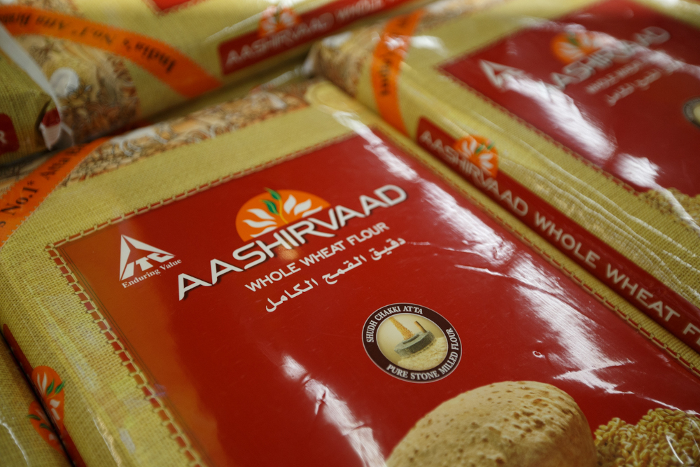 Packets of wheat flour sold at a supermarket in Kuala Lumpur, May 17, 2022. u00e2u20acu201d Picture by Devan Manuel
