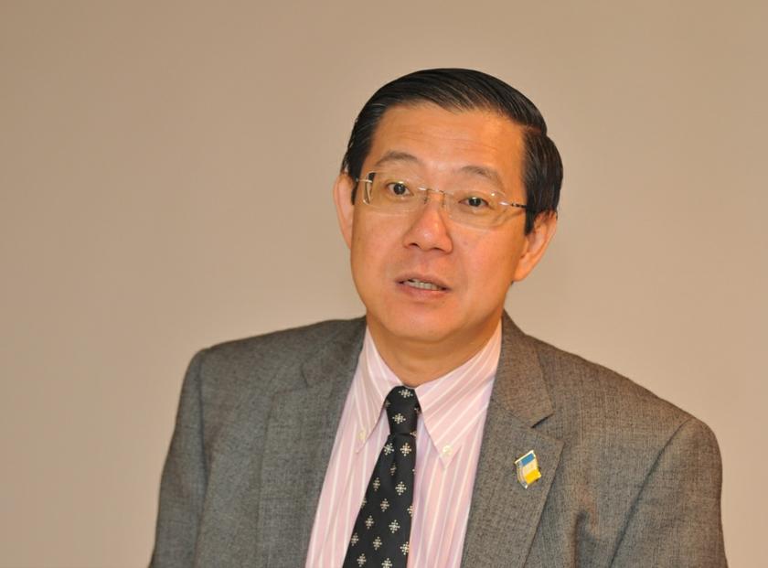 Penang Chief Minister Lim Guan Eng gesture during his speech. u00e2u20acu201d Picture by K.E. Ooi