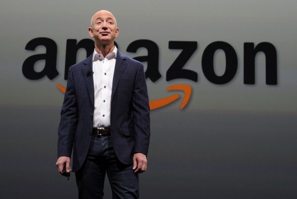 Jeff Bezos's company is moving from mobile into home entertainment tech. u00e2u20acu201d AFP pic