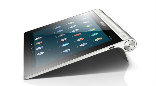The Lenovo Yoga Tablet 8 offers 14.2 hours' battery life betwwen charges. u00e2u20acu201d AFP pic