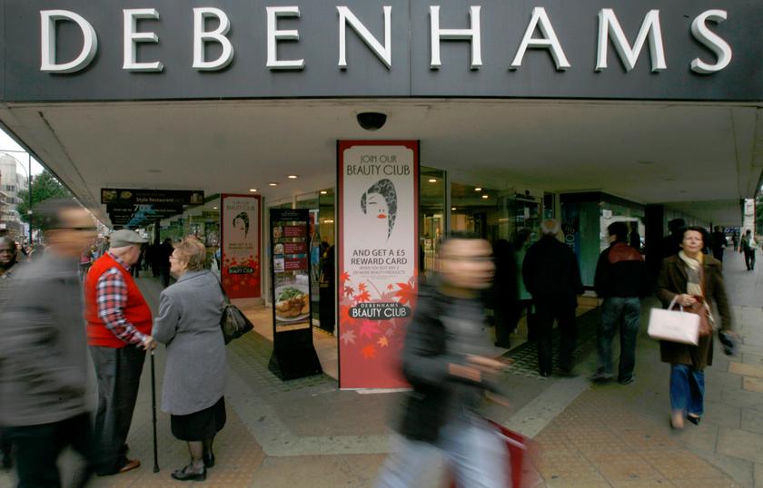Pedestrians walk past the Debenhams store on Oxford Street, in central London, in this file photograph October 19, 2008. Debenhams warned on December 31, 2013 profits would fall well short of market expectations. u00e2u20acu201d Reuters pic 