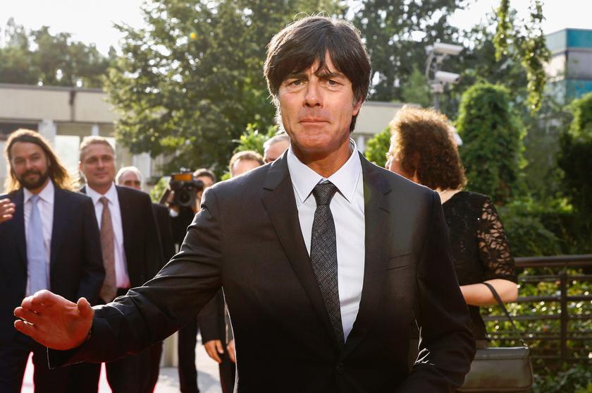 The coach of the German national soccer team Joachim Loew arrives at the 50th anniversary of the foundation of the German Bundesliga soccer league, in Berlin August 6, 2013. u00e2u20acu201d Reuters pic