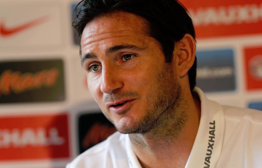 England's Frank Lampard attends a media conference at a hotel in Watford September 8, 2013. u00e2u20acu201d Reuters pic