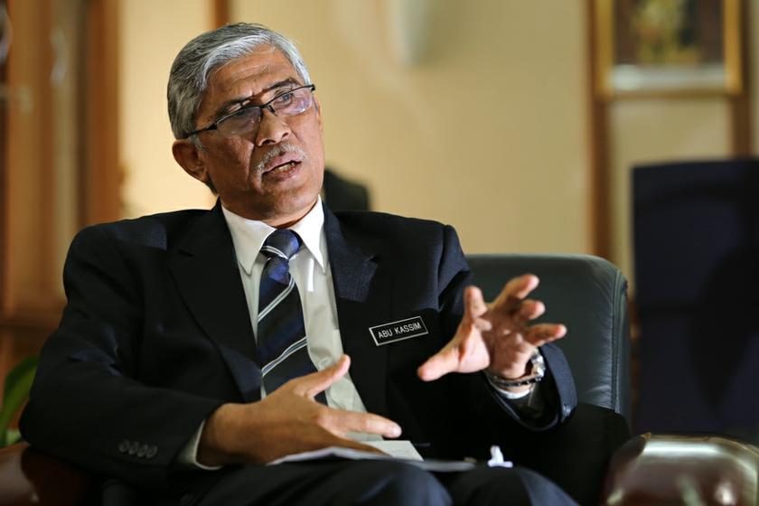 Chief Commissioner of the MACC Tan Sri Abu Kassim Mohamed. u00e2u20acu201c Picture by Choo Choy May