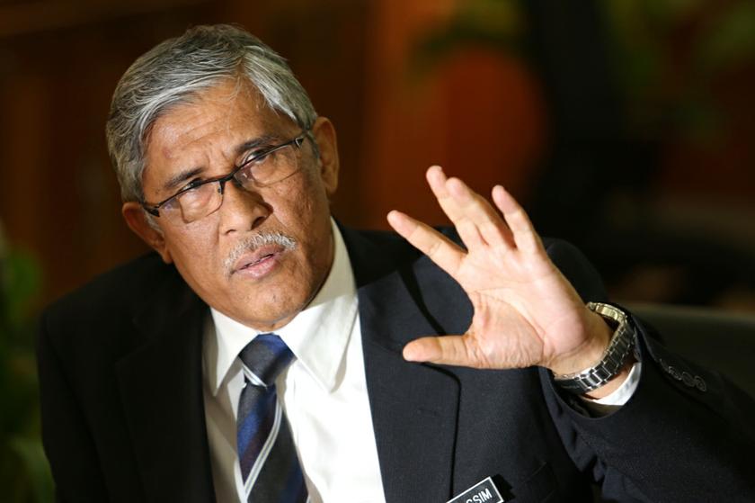 Chief Commissioner of the MACC Tan Sri Abu Kassim Mohamed. u00e2u20acu201c Picture by Choo Choy May