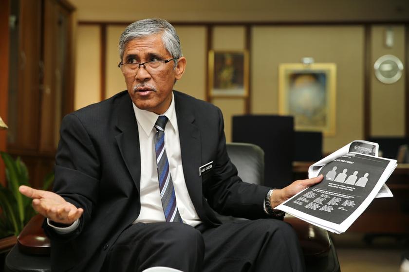 Chief Commissioner of the MACC Tan Sri Abu Kassim Mohamed. u00e2u20acu201c Picture by Choo Choy May