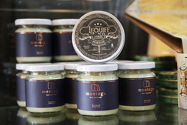 Kevin Tan's home-brewed hair product, Mentega pomade