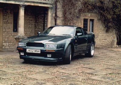 Aston Martin Virage Vantage. The last time the company used a force-fed V8 was on the 1992 Virage Vantage, one of the fastest, most powerful cars in Aston Martin's100-year history. u00e2u20acu201d AFP pic