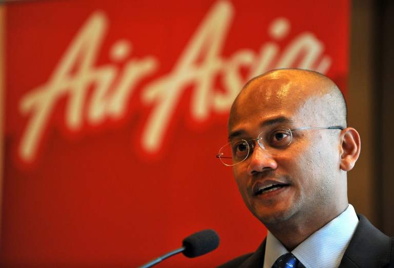 AirAsia X chief executive Azran Osman Rani speaks to the media prior an agreement signing with Airbus in Kuala Lumpur on February 28, 2011. u00e2u20acu201d AFP pic