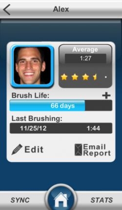 The Beam Brush app. — AFP pic