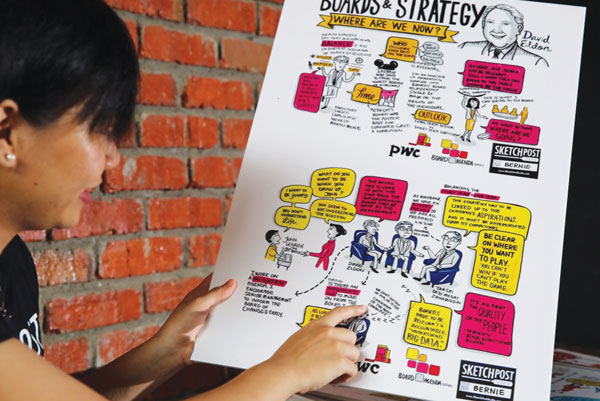 Bernie Quah, founder of Sketch Post Studio explains the magic behind this sketch