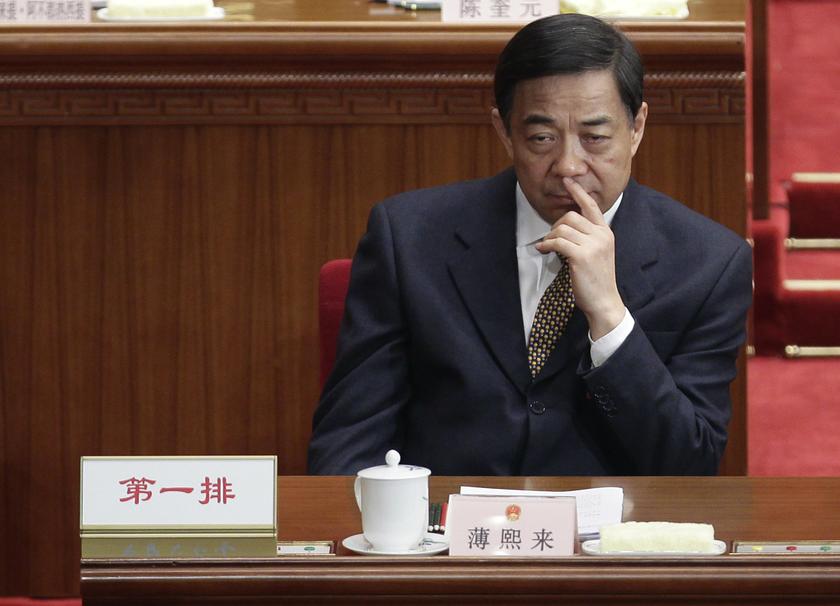 China's Chongqing Municipality Communist Party Secretary Bo Xilai pauses during the opening ceremony of the National People's Congress at the Great Hall of the People in Beijing. u00e2u20acu201c Reuters pic
