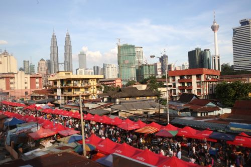A view of Jalan Haji Taib in the Chow Kit area in the middle of Kuala Lumpur. u00e2u20acu201d Picture by Choo Choy May