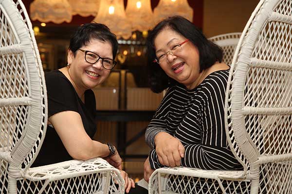 Helen Read and Abby Leong, passionate cooks and writers of u00e2u20acu02dcHelen & Abbyu00e2u20acu2122s Home Favouritesu00e2u20acu2122 cookbook, have been friends since they were 11 years old. u00e2u20acu2022 Picture by Choo Choy May