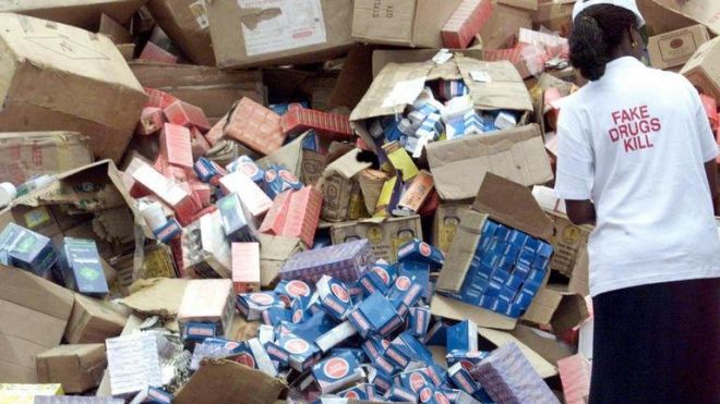 Counterfeit medicine trade targets Africa's poor . u00e2u20acu201c AFP pic