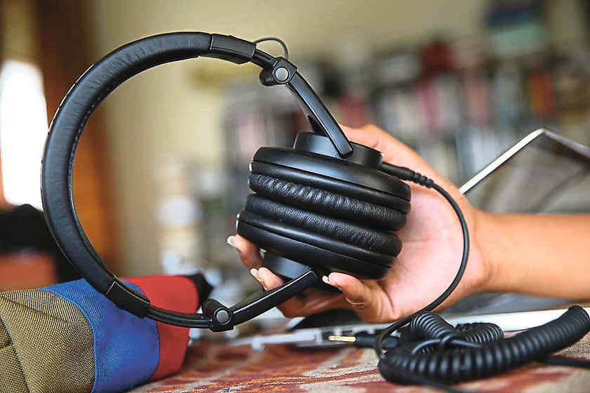 “I just got these Shure headphones a few months ago because I didn’t have proper headphones. The others were not loud enough for transcribing and YouTube but these are great.”