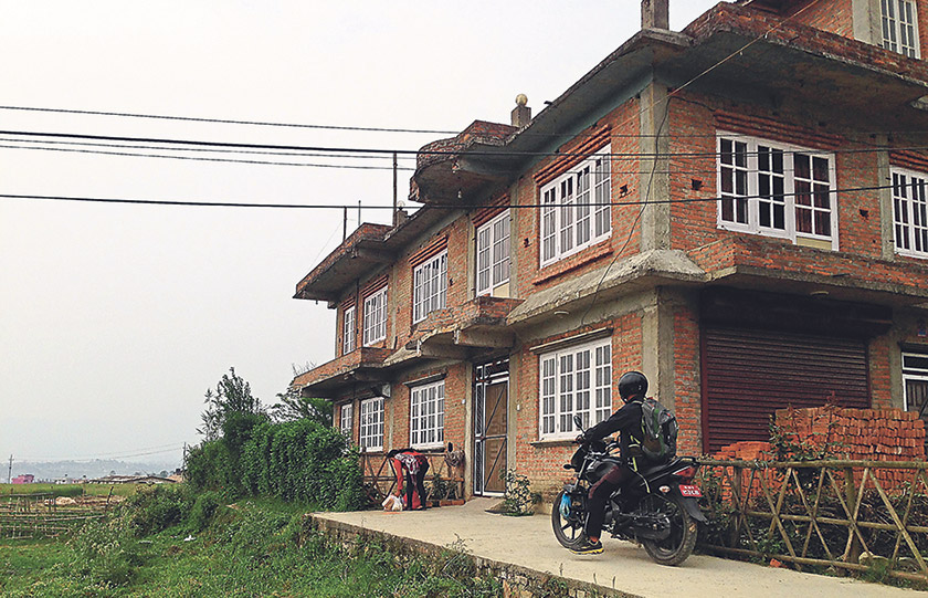 The Maharjans’ home