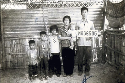 Lang was born in a Thai refugee camp, before moving to Melbourne when she was five years old — Pictures courtesy of Lang Leav