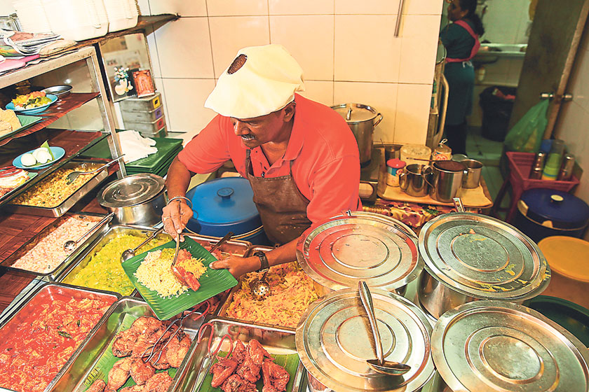 It’s all about heart with this stall owner cum chef as he cooks up delicious Indian fare with care