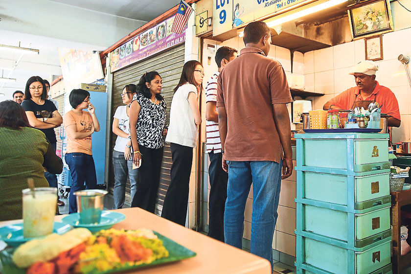 Be patient as there’ll be a queue for lunch