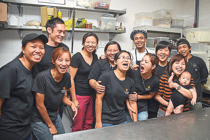 The Tedboy team is one big, happy family