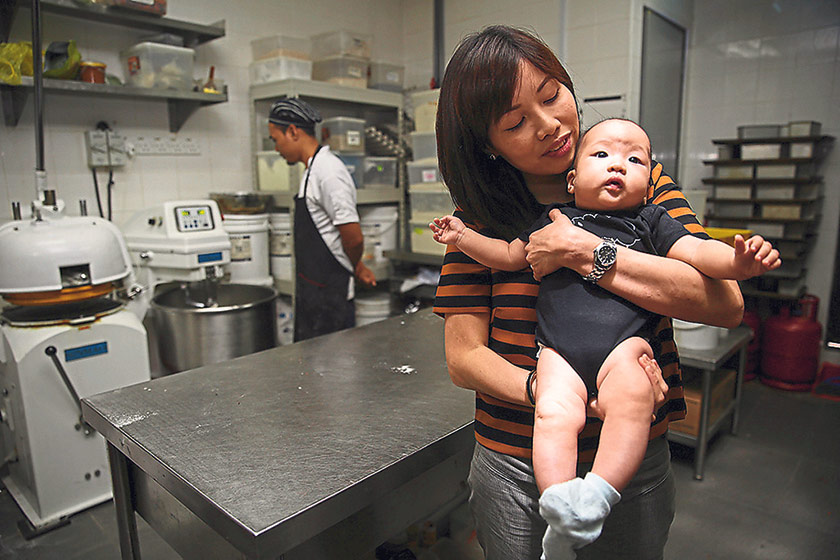 Adorable Mathilda is Tedboy’s new baby sister