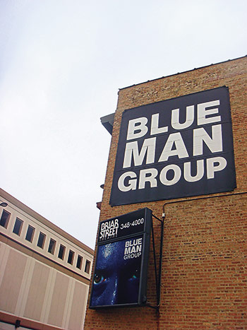 The Blue Man Group debuted in the 1980s and still use more or less the same comedic material from that time