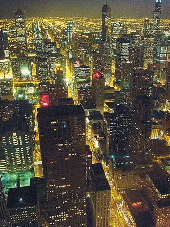 Chicago was part of the inspiration for Gotham City in the Batman movies