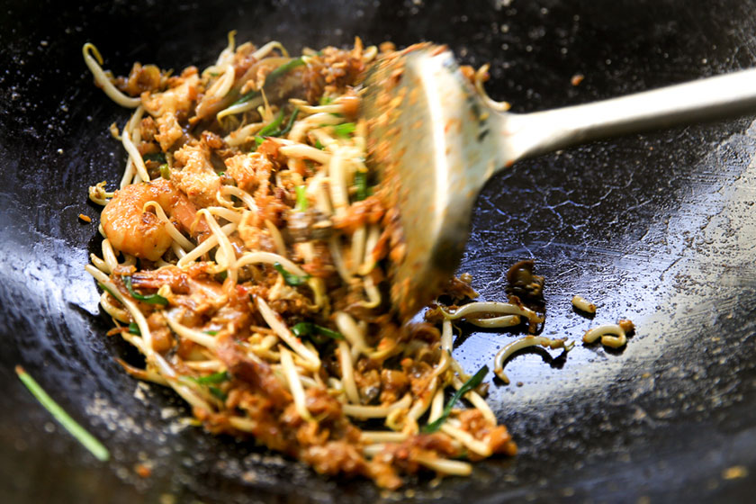 The char kway teow with duck egg tastes quite close to the ones found in Penang
