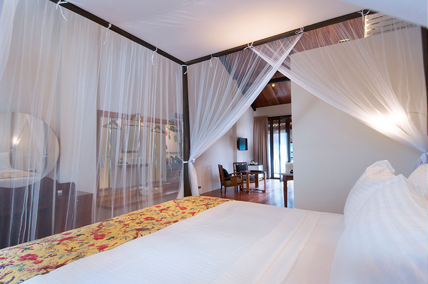 Rooms are spacious and sport botanical influences in its decorations and finishing to go with Muntri Grove’s garden theme