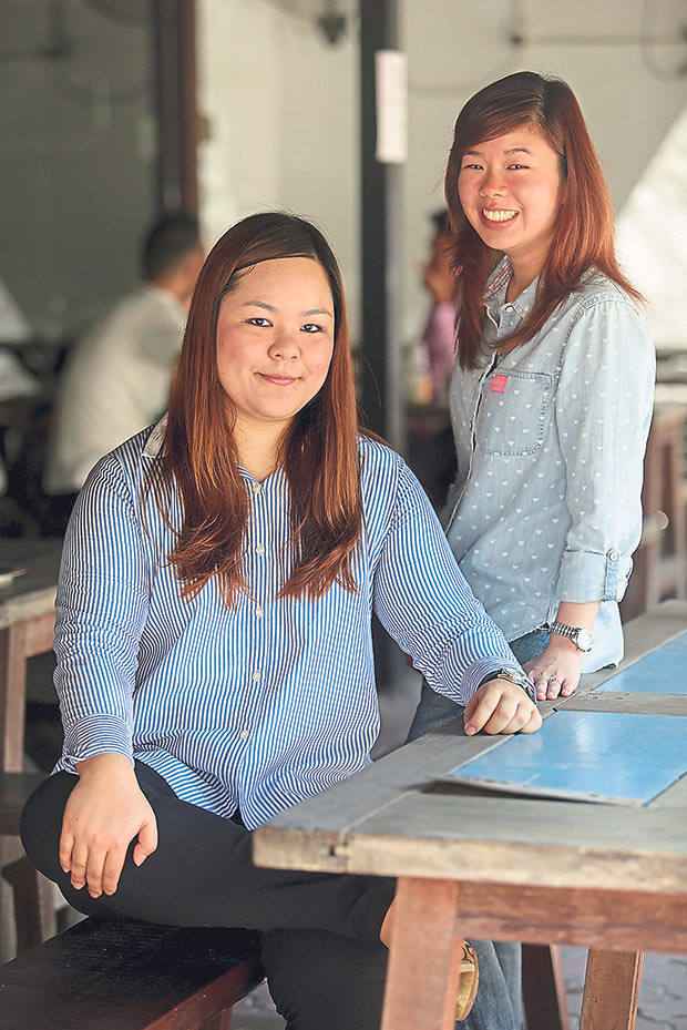 Eat Cake Today is run by Sue Teen (left) and Crystal Tan (right).