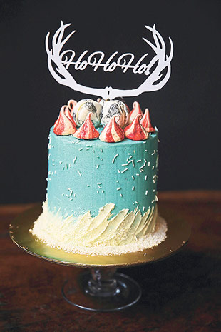 Celebrate the festive season with a special customised Salju from Kek & Co.