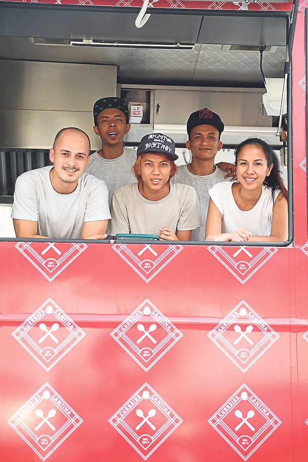 Team Curbside Cantina: Awangku Imran (Tubby), Fariq Nur Alif (Kepeng), Noor Halif (Alif), Amin Tarmizi (Gee) and Noreen Ramli