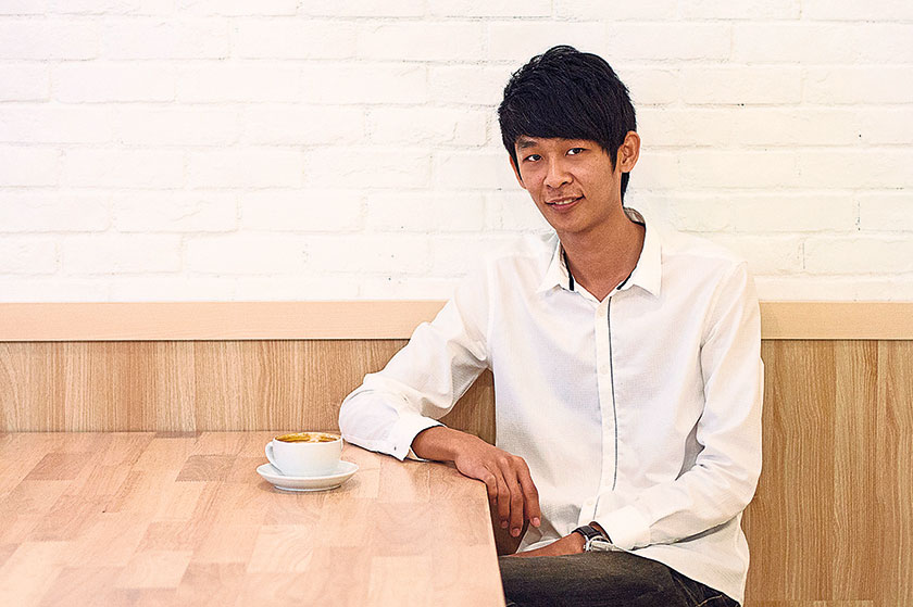 JH Yee, the Malaysian Barista Champion 2012 and co-owner of Atlas Coffee Embassy