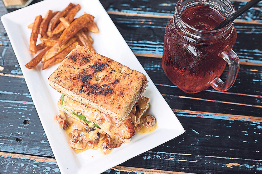 The Blood Cream Chicken Sandwich is perfect for those who don’t like beef