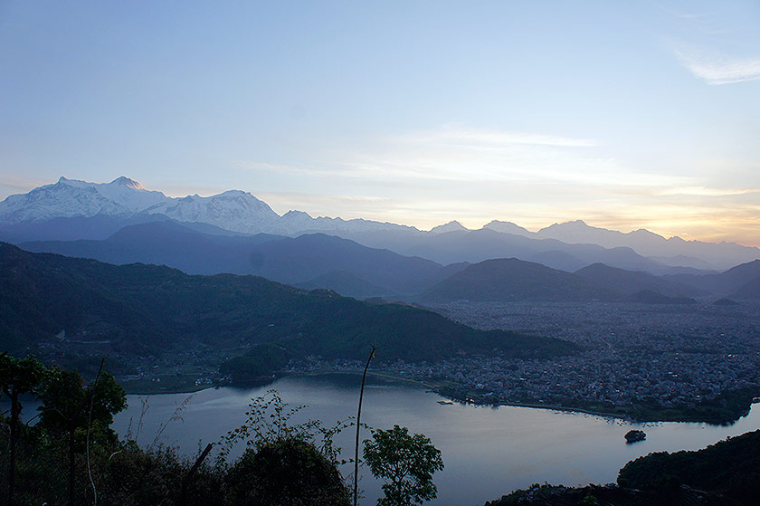 Soak in postcard-perfect views of Phewa Lake.