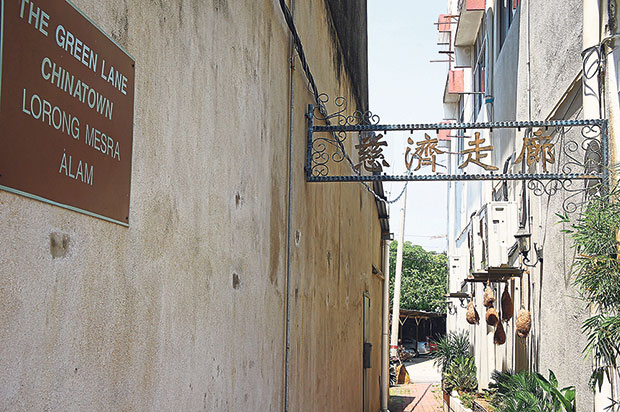 Green Lane was the first of the seven laneways to be given a new lease of life.