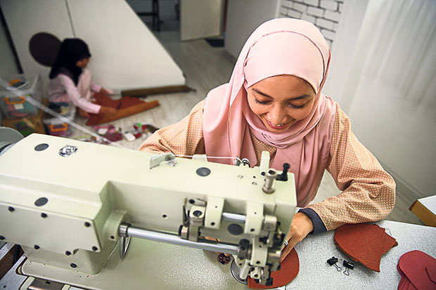 Nadia personally designs and makes all of the Bebebundo collection.