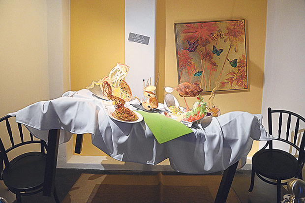 Imagine if food is weightless, we can live without any pressure to conform.