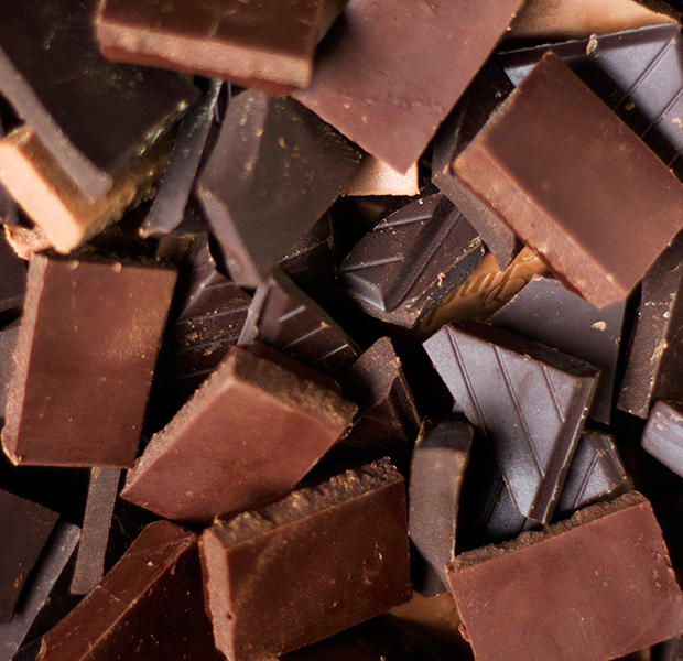 A good mix of dark and milk chocolate for the ganache filling