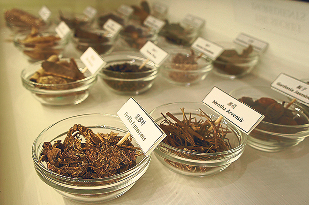 Some of the 23 traditional herbs used to concoct Ho Yan Hor Original Tea
