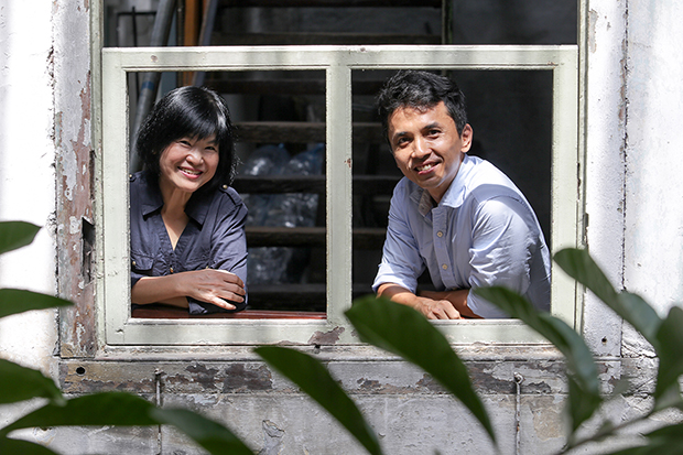 Two of the co-founders of Mingle Kuala Lumpur: accountant Ng Siew Khim (left) and engineer Ng Sin Leong (right)