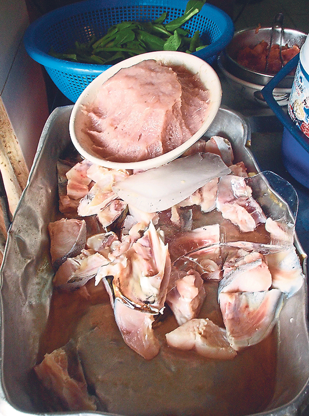 Fresh fish is picked from the Pudu market every day for Ring Road Restaurant