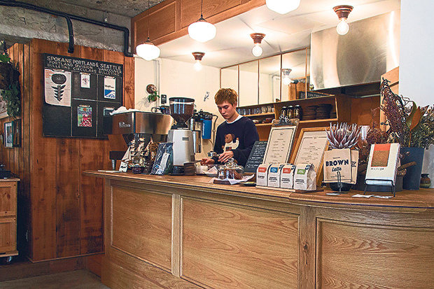 Paddlers Coffee is the only place where you can get a Stumptown brew in Japan